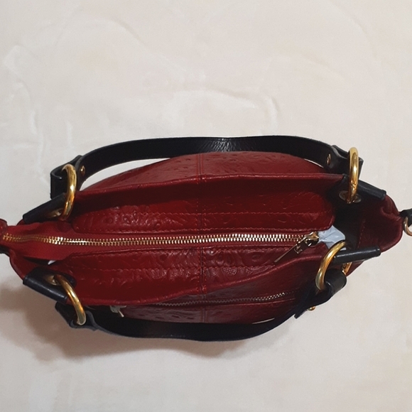 Tooled Leather (2 Way) Xbody Bag - Picture 4 of 6